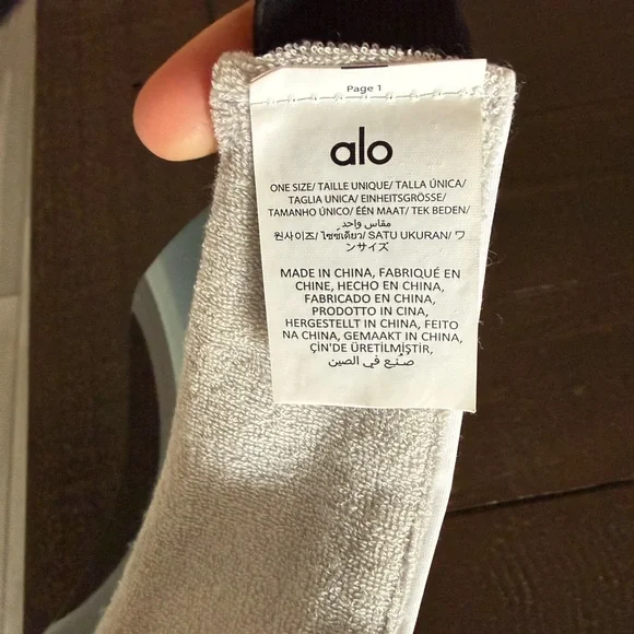 Alo Airlift Solar Visor Mirrored Visor - White iridescent shield authentic - Picture 6 of 7